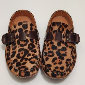 🎈💯Quoddy Leopard Print Mules, EUC, Sz 9 B